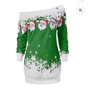 Christmas tunic sweater/dress